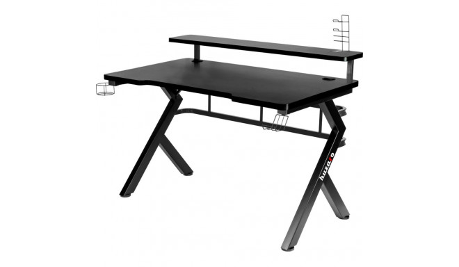 Huzaro Hero 5.0 kirjutuslaud must 120 cm x 60 cm