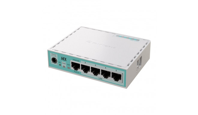 MikroTik RouterBOARD hEX | E50UG | 10/100/1000 Mbit/s | Ethernet LAN (RJ-45) pordid 5 | Võrgusilma t