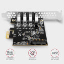 Axagon PCEU-43RS Kontroller