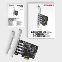 Axagon PCEU-43RS Kontroller