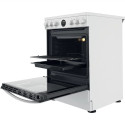 INDESIT Pliit IS67V8CHW/E | Keeduala tüüp Klaaskeraamiline | Ahi tüüp Elektriline | Valge | Laius 60