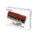 Axagon PCIe x16 M.2 NVMe Adapter + Passiivne Jahuti
