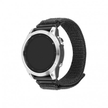 Fixed sportlik rihm Garmin QuickFit 22mm 160-210mm nailon, tumehall