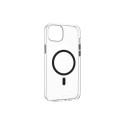 Fixed MagPurity Tagakaas Apple iPhone 16 jaoks TPU Läbipaistev, Must