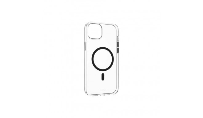 Fixed MagPurity Tagakaas Apple iPhone 16 jaoks TPU Läbipaistev, Must