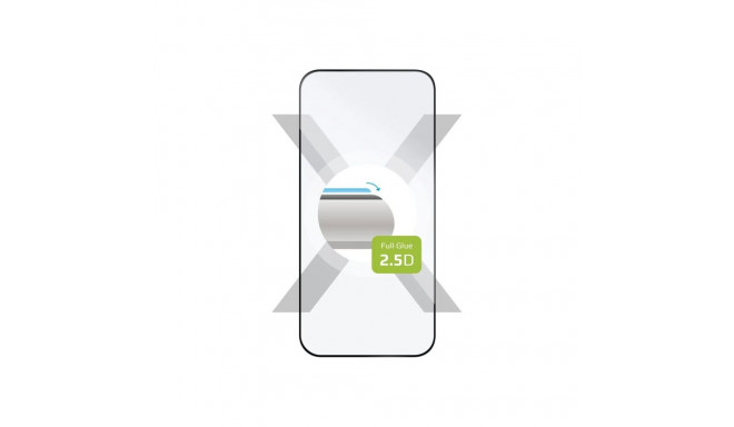Fixed kaitseklaas Full Cover 2.5D Apple iPhone 16 Pro, must