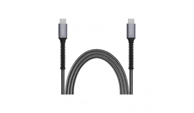 Fixed | Armor Cable USB-C/USB-C, 1.2 m, 240W | FIXDA-CC12-GR
