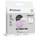 Verbatim My Finder Coin Bluetooth black white purple - tracking device