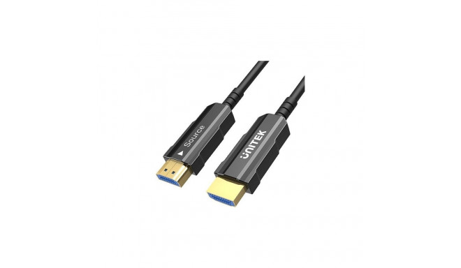 Unitek optiline kaabel HDMI 2.0 AOC 4K 60Hz 15m must