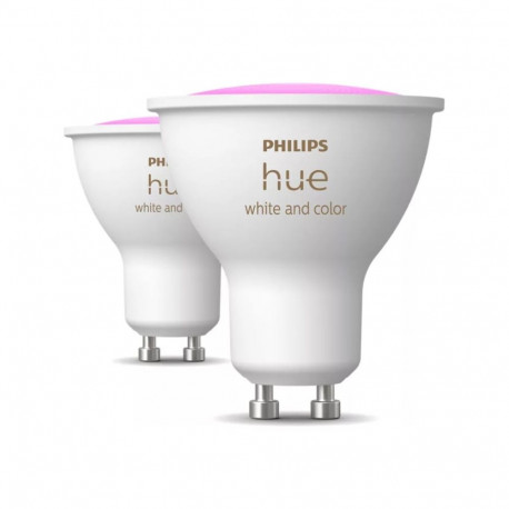 Philips Hue nutikas kohtvalgusti, 2 tk komplekt | GU10 | 4.2 W | soe kuni külm valge ja värviline