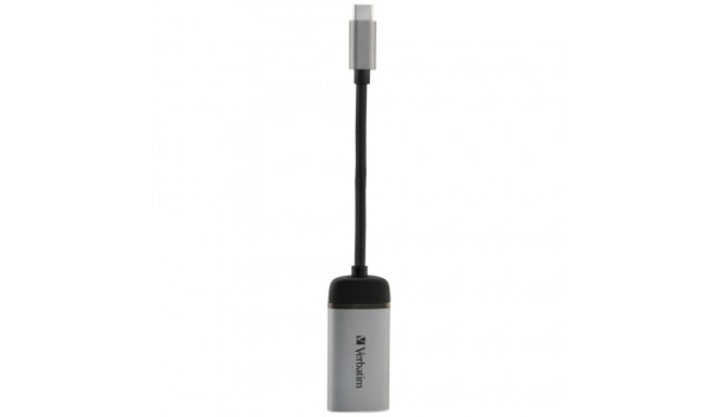 Verbatim adapter USB-C - HDMI 4K alumiinium 49143