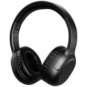 USAMS Bluetooth 5.3 musta värvi on-ear kõrvaklapid Yun Series TDLYEJYX01 (USAMS-YG23)