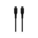 Fixed | Vedel silikoonkaabel USB-C/USB-C, 1.2m, 60W | FIXDLS-CC12-BK Fixed | Vedel silikoonkaabel USB-C/USB-C, 1.2m, 60W | FIXDLS-CC12-BK
