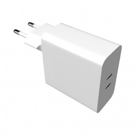 Fixed | kahe USB-C väljundiga seinalaadija, PD toega, 65W