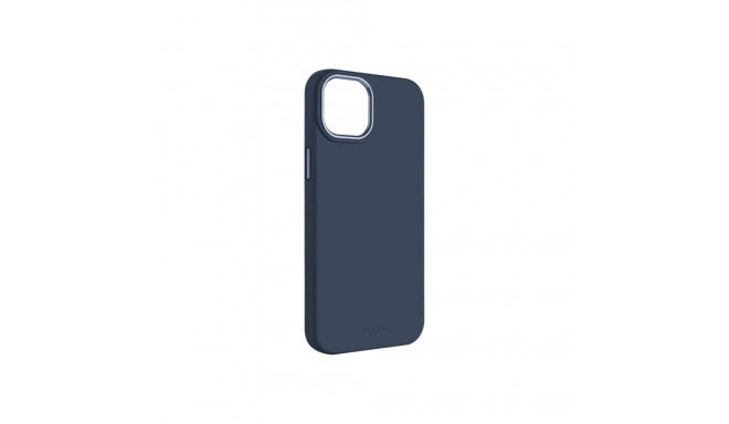 Fixed MagFlow tagakaas Apple iPhone 15 Plus vedel silikoon sinine