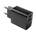Fixed | Kahe USB-pordiga reisilaadija 17W | FIXC17N-2U-BK