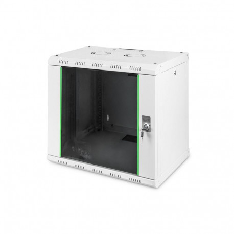 Digitus seinakapp DN-19 09-U hall IP20 klaasuks ühepoolne avamine seinakapp paigaldussügavus 305-370