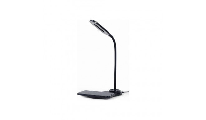 Gembird TA-WPC10-LED-01 Laualamp juhtmevaba laadijaga, Must | Külm valge, soe valge, naturaalne 2893