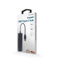 Gembird | 4-port USB Type-C jaotur | UHB-CM-U2P4-01