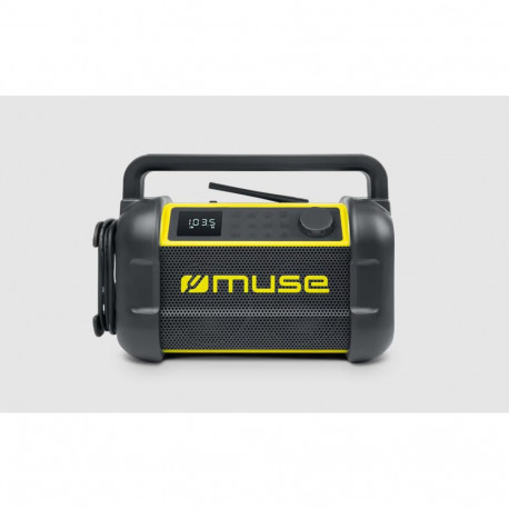 Muse | M-928 BTY | Jobsite Radio speaker | Waterproof | Bluetooth | Black/Yellow | Portable | Wirele