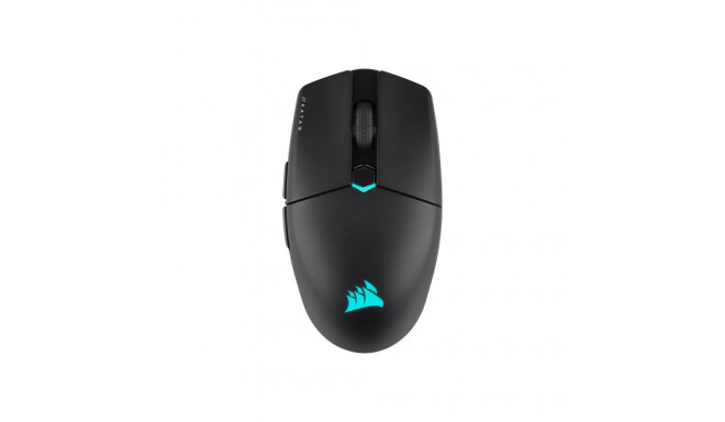 Corsair KATAR ELITE juhtmega/juhtmevaba must mänguhiir
