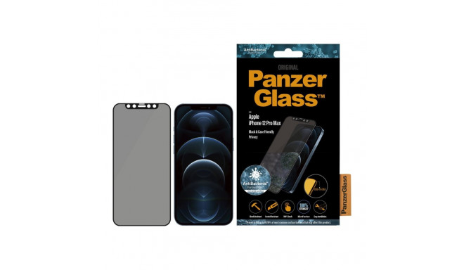 PanzerGlass Apple iPhone 12 Pro Max Klaas Must Privaatsusklaas