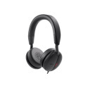 Dell | Pro Wired On-Ear Headset | WH5024 | Built-in microphone | USB Type-A | Black | ANC