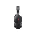Dell | Pro Wired On-Ear Headset | WH5024 | Built-in microphone | USB Type-A | Black | ANC