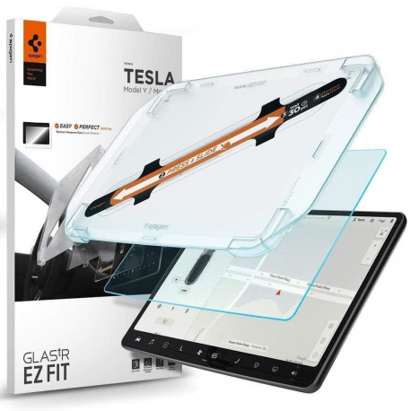 karastatud klaas Spigen GLAS.TR "EZ FIT" TESLA MODEL Y | 3