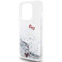 Hello Kitty HKHCP13LLIKHET iPhone 13 Pro/ 13 6.1" hõbedane kõvakorpus vedel sädelus võlud Kitt