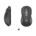 Logitech Signature M650 L Left Wireless Mouse, RF Wireless + Bluetooth, 2000 DPI, Graphite