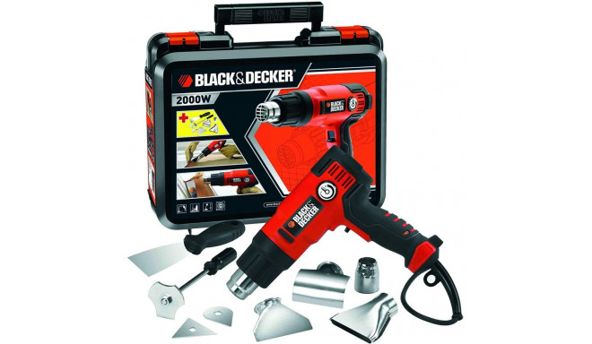 BLACK+DECKER HEAT GUN 2000W /KX2200K CASE
