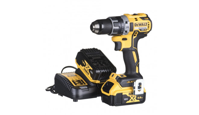 DEWALT kruvikeeraja 18V DCD791P2 70/27Nm 2x5.0Ah BL