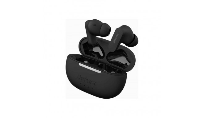 Defunc juhtmevabad kõrvasisesed kõrvaklapid mikrofoniga mürasummutavad mustad