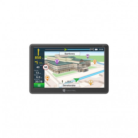 Navitel GPS-navigaator magnetkinnitusega E707 Magnetic 800 x 480 GPS (satelliit) kaardid kaasas