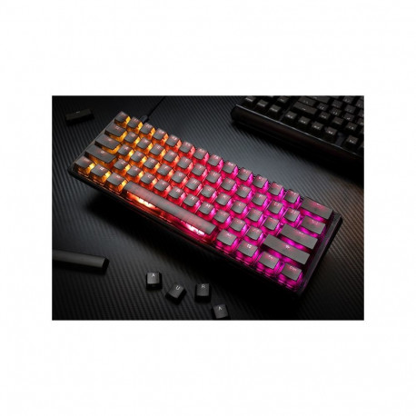 Ducky One 3 Aura Mini klaviatuur mängimiseks USB QWERTY US International must