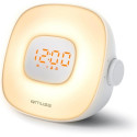 Muse Light ML-198 CR valge raadioäratuskell