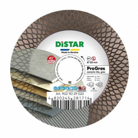 DISTAR PRO GRES teemantlõikeketas 125 x 1,9 x 8/20 x 22,23mm