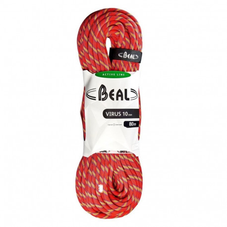 BEAL rope virus 10mm 80m - pink