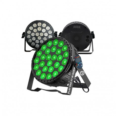 LIGHT4ME FLAT PAR 27 IR RGBW PAR spotlight