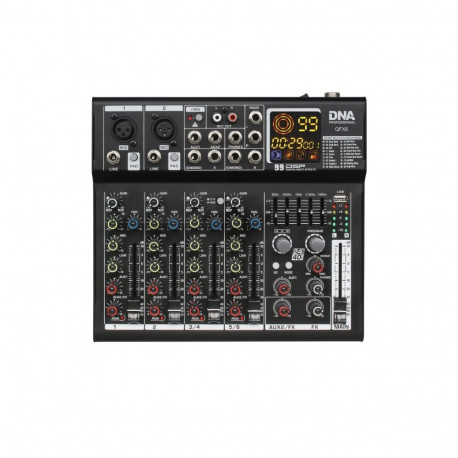 DNA analoogmikser QFX6 6-kanaliga Bluetoothiga