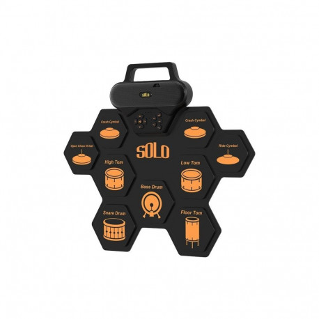 NN SOLO roll-up electronic drum set USB-C MP3