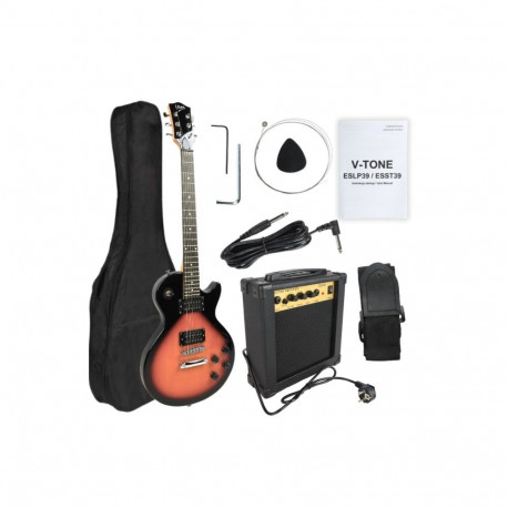 electric guitar V-TONE ESLP39 SB 4/4 Les Paul