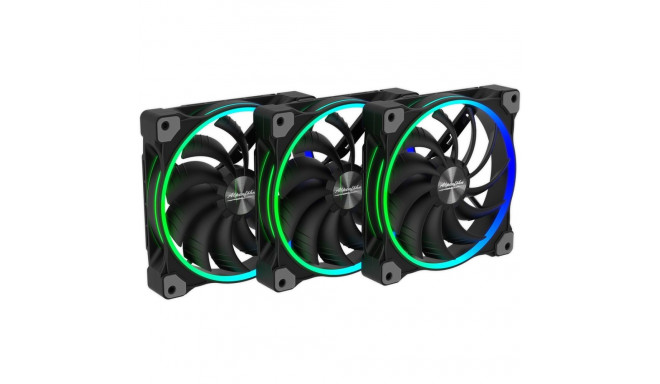 Alpenföhn Wing Boost 3 ARGB 140mm High Speed - ventilaator must, 3 tk