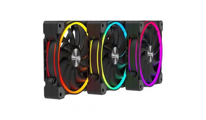 Alpenföhn Wing Boost 3 Computer case, Processor Fan 12 cm Black 3 pc(s)