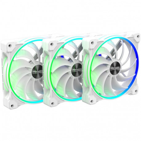Alpenföhn Wing Boost 3 ARGB 140mm High Speed - ventilaator valge, 3 tk