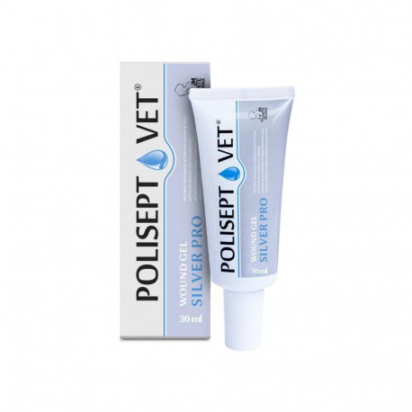 JM SANTE Polisept Vet haavageel Silver Pro - geelside koertele ja kassidele – 30 ml