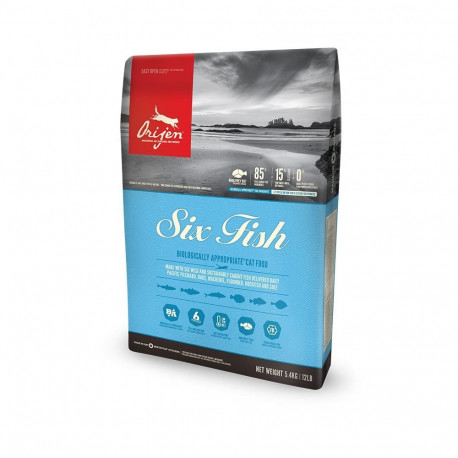 Orijen Six Fish cats dry food 340 g Adult