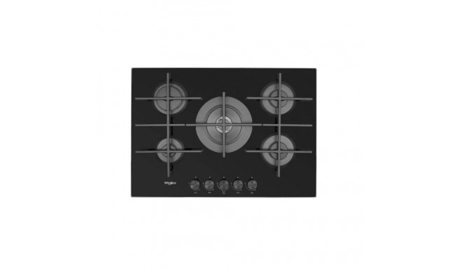 Whirlpool AKWL 728/NB must integreeritud 75 cm gaasipliit 5 tsooniga