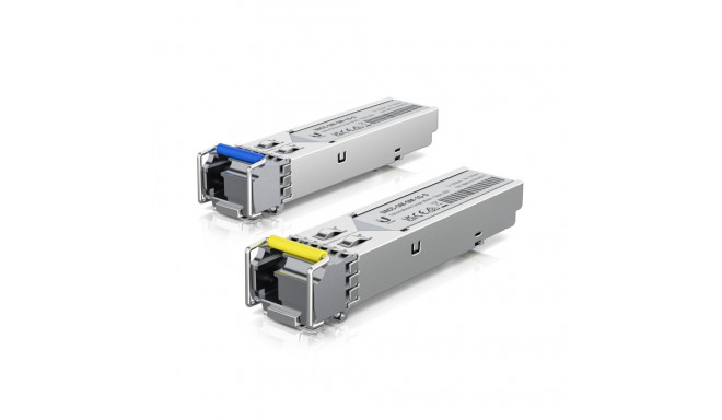 Ubiquiti UACC-OM-SM-1G-S-2 network transceiver module Fiber optic 1250 Mbit/s SFP